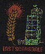 The East Scarsdale District badge was introduced in the early 1970's. It was designed by a Scout (sorry I've forgotten his name)and represents the two main industries of the area (at that time) mining and farming