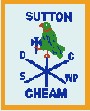 District Badge for Sutton and Cheam. Features the Sutton Borough Emblem,