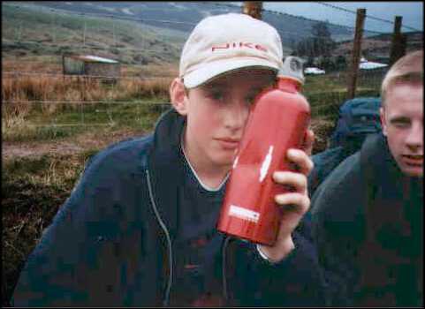 Joseph and his battered bottle