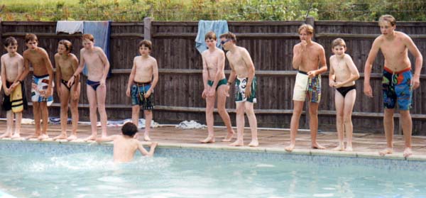 Swimming at Broadstone Warren