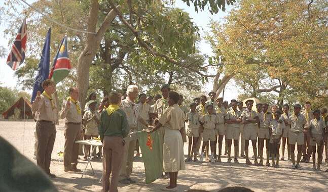 Norfolk Scouts in Namibia